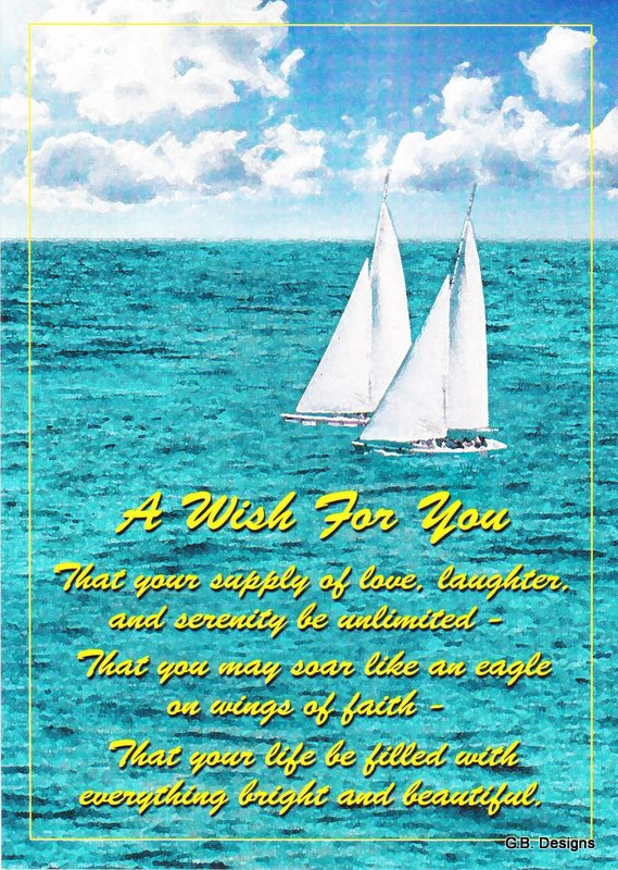 Wish For You Card - Click Image to Close